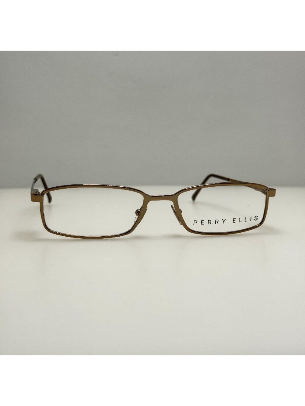 Perry Ellis PE 210-1 Light Brown Eyeglasses Eye Glasses Frames 50-17-140